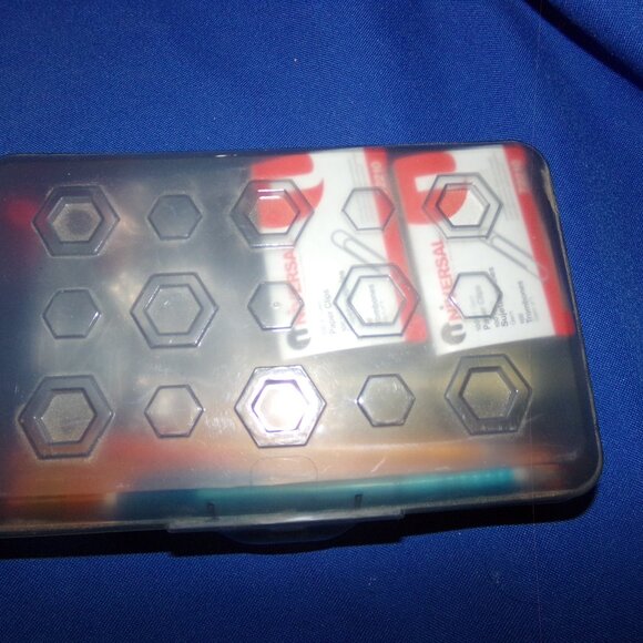 New Home Office School or College Utility Goody Pencil Box - Picture 4 of 8